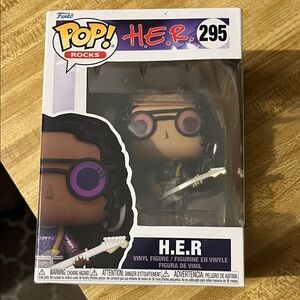 Funko Pop! H.E.R. with Purple and Black Accents